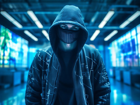 Cyberpunk Stealth Hackerの素材
