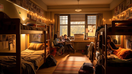 Dormitory Life Shared Spacesの素材