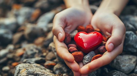 Hosting charitable events and fundraisers, contributing to causes that make a positive impact on Charity Day. Copy Space.の素材