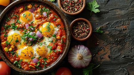Vegetarian chickpea falafel with hummus and vegetablesの素材