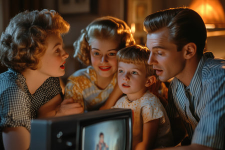 Christmas tree with colorful lights on wooden background, closeup. Space for textの素材