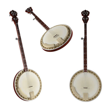 Banjo. Traditional Vietnam musical Instrumentの写真素材