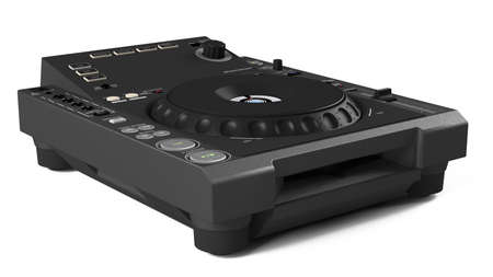 dj mixer isolatedの写真素材