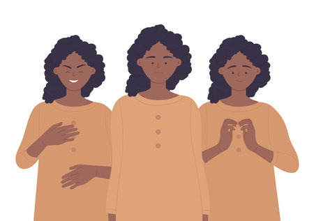 Bipolar mental disorder. Depression and anxiety, psychic illness vector illustrationのイラスト素材