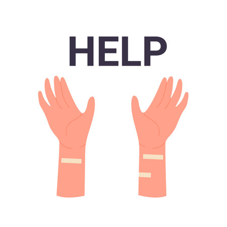 Supporting help for mental disorders. Consultancy for psychiatric problems vector illustrationのイラスト素材