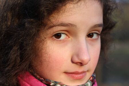 Portrait of the beautiful girl の写真素材