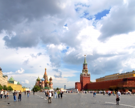 Kremlin, Red square, Moscow (Russia)のeditorial素材