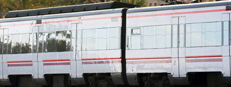 Contemporary new train from Spain.
