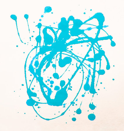 Art abstract colorful background painted on paper
