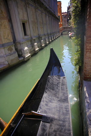 Gondola in Venice, Italyの写真素材