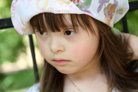 Portrait of beautiful young girl