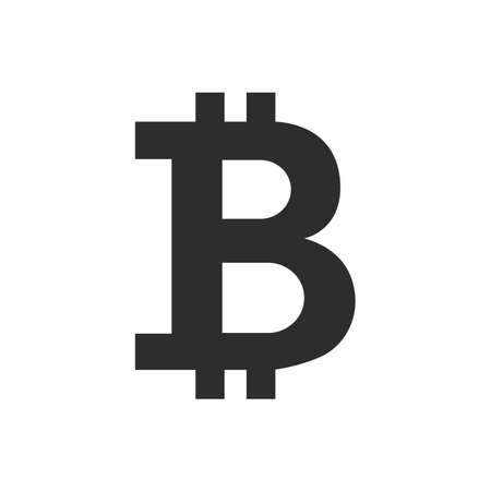 Bitcoin vector iconのイラスト素材