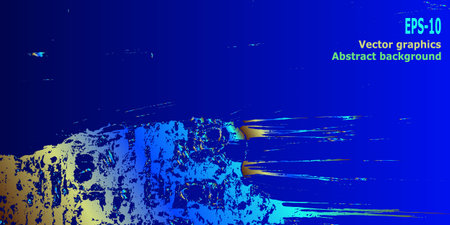 Abstract background. Designer decorative cover. Abstractionism. Design background. Abstract graphics. Vector graphics. Creative vector background for banner and flyerのイラスト素材