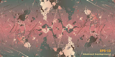 Abstract background. Creative vector background for banner and flyer. Designer decorative cover. Abstractionism. Design background. Abstract graphics. Vector graphicsのイラスト素材