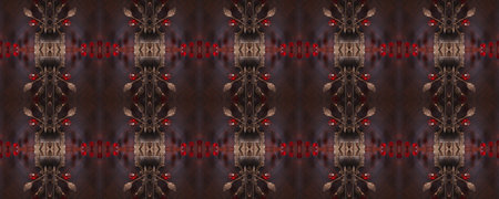 Seamless ornament. Seamless background. Modern style