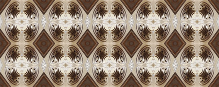 Seamless ornament. Seamless background. Modern style