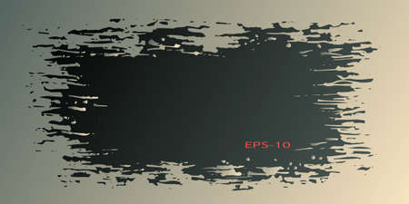 Creative art frame. Abstract background for a postcard or flyer. Vector illustrationのイラスト素材