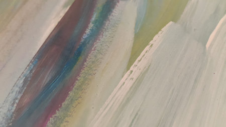 Watercolor paints. Acrylic paint. Smears of acrylic paint. Vintage backgroundの写真素材