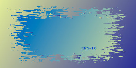 Creative art frame. Abstract background for a postcard or flyer. Vector illustrationのイラスト素材