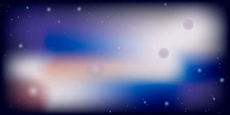 Space background with planets. Background with galaxies. Vector illustration eps-10のイラスト素材