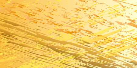 Diagonal spots and blots. Yellow background of diagonal blots and spots. Vector illustration EPS-10のイラスト素材