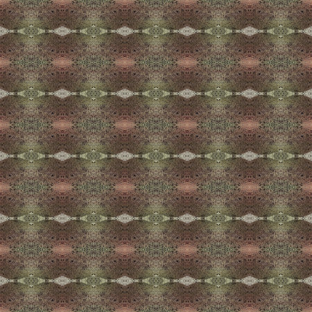Shibori pattern. Ikat textile. Tie dye print. brown seamless stencil. Moroccan tiles. Folk geometric ornament. Japanese shibori pattern. Watercolor batik paint, silk fabric. Ethnic carpet motifの写真素材