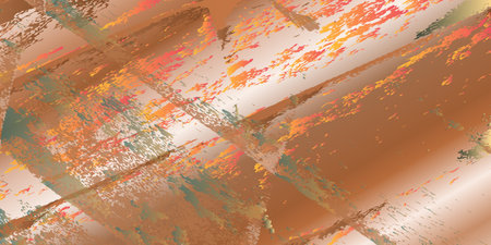 Colored splashes and blots. Background with colored spots. Vector illustrationのイラスト素材