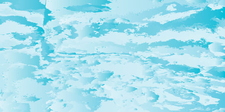 Light blue abstract background. Background of light blue spots. Vector illustrationのイラスト素材