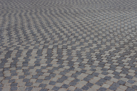 background paving slabs on the street, close-up, there is a place for