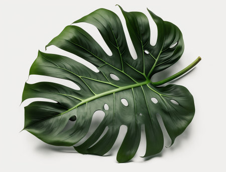 Realistic 3D Render of Monstera Deliciosa Leafの素材