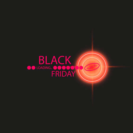 Black Friday Sale handmade lettering, target background for logo, banners, labels, badges, prints, posters webのイラスト素材