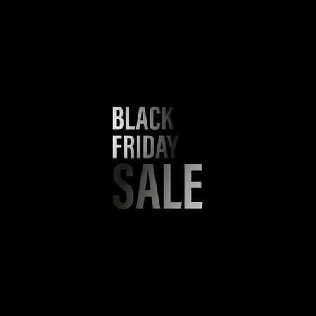 Black Friday Sale on dark background. For  banners, labels, badges, prints, posters, web. Vector illustration.のイラスト素材