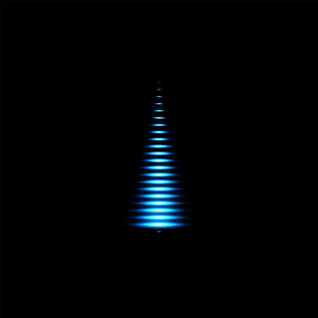 Christmas tree neon sign. Neon sign, bright signboard, light banner. Vector iconsのイラスト素材