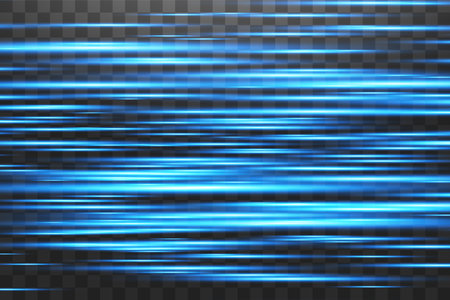 Luminous blue abstract sparkling lined background. Premiumのイラスト素材