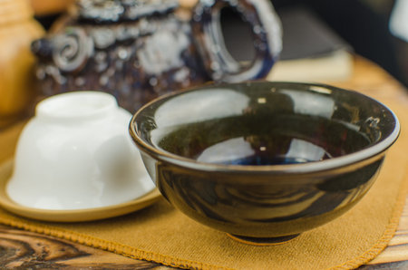 Chinese tea ceremony with Anchang. Rest for the soul