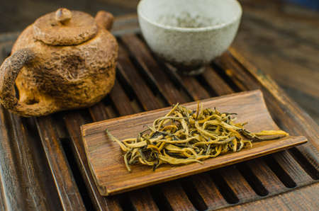 Chinese tea ceremony with Anchang. Rest for the soulの写真素材