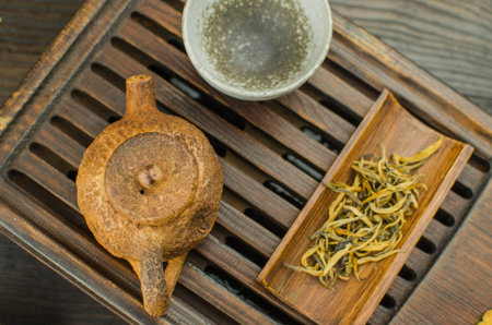 Chinese tea ceremony with Anchang. Rest for the soul