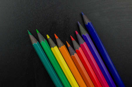 School office supplies including board.の写真素材