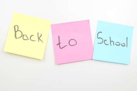 School office supplies including board.の写真素材