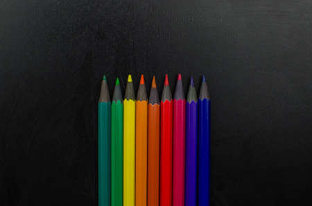 School office supplies including board.の写真素材