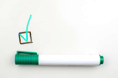 School office supplies including board.の写真素材