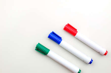 School office supplies including board.の写真素材