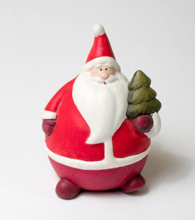 New Year and Christmas mood. Santa Claus. A toyの写真素材