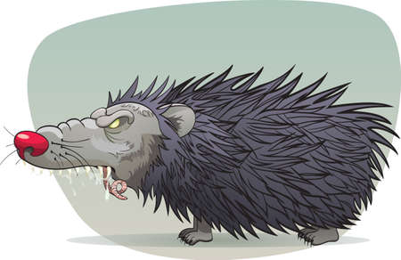 Pure evil hedgehogのイラスト素材
