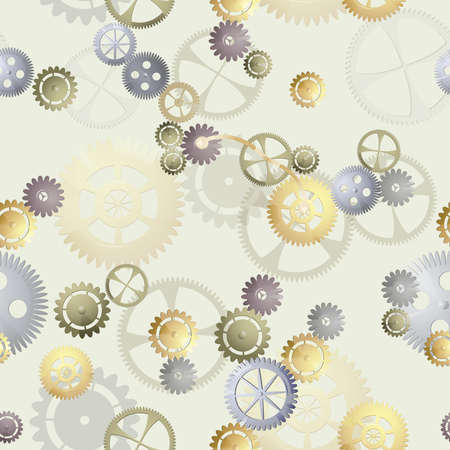 &#1057;ogwheel seamless backgroundのイラスト素材