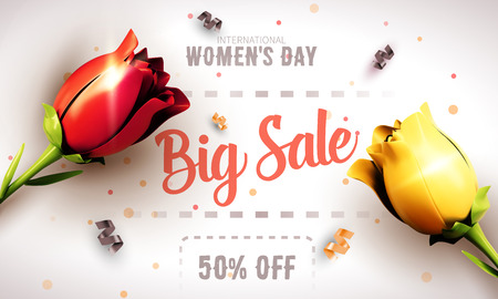 8 March. International Wome's Day. Happy Mothers Day.のイラスト素材