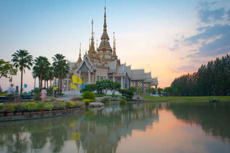 The temple in Thailandの写真素材