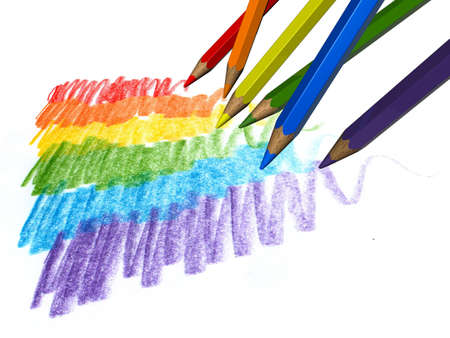 Color pencilsの写真素材
