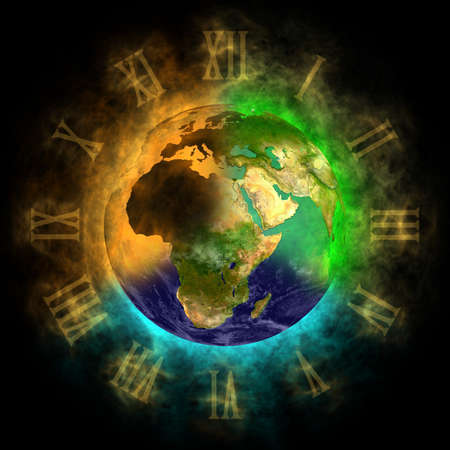 2012 - Transformation of consciousness on Earth - Europe, Asia, Africaの写真素材