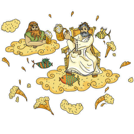 Beer vector のイラスト素材